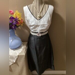 DRESSBARN WOMEN TUXEDO DRESS